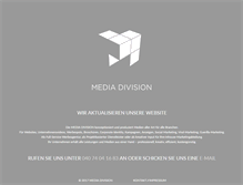 Tablet Screenshot of media-division.de
